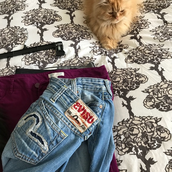 Evisu cropped jeans - Picture 4 of 4